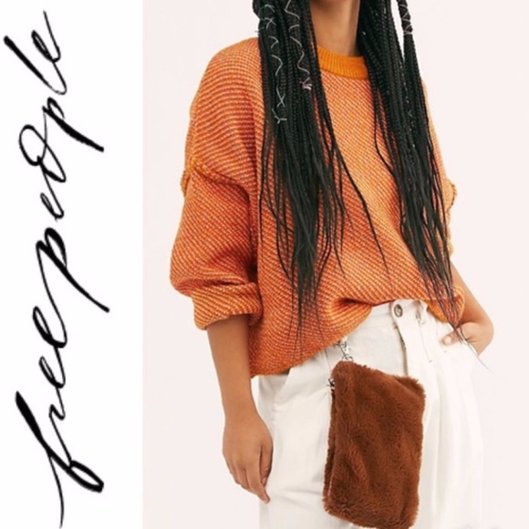 Free People Handbags - NWT Free People Faux Fur Essential Pouch